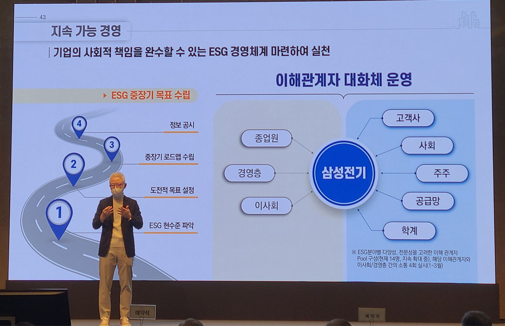 지속 가능 경영, 기업의 사회적 책임을 완수할 수 있는 ESG 경영체계 마련하여 실천