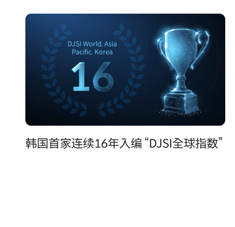 韩国首家连续16年入编 “DJSI全球指数”