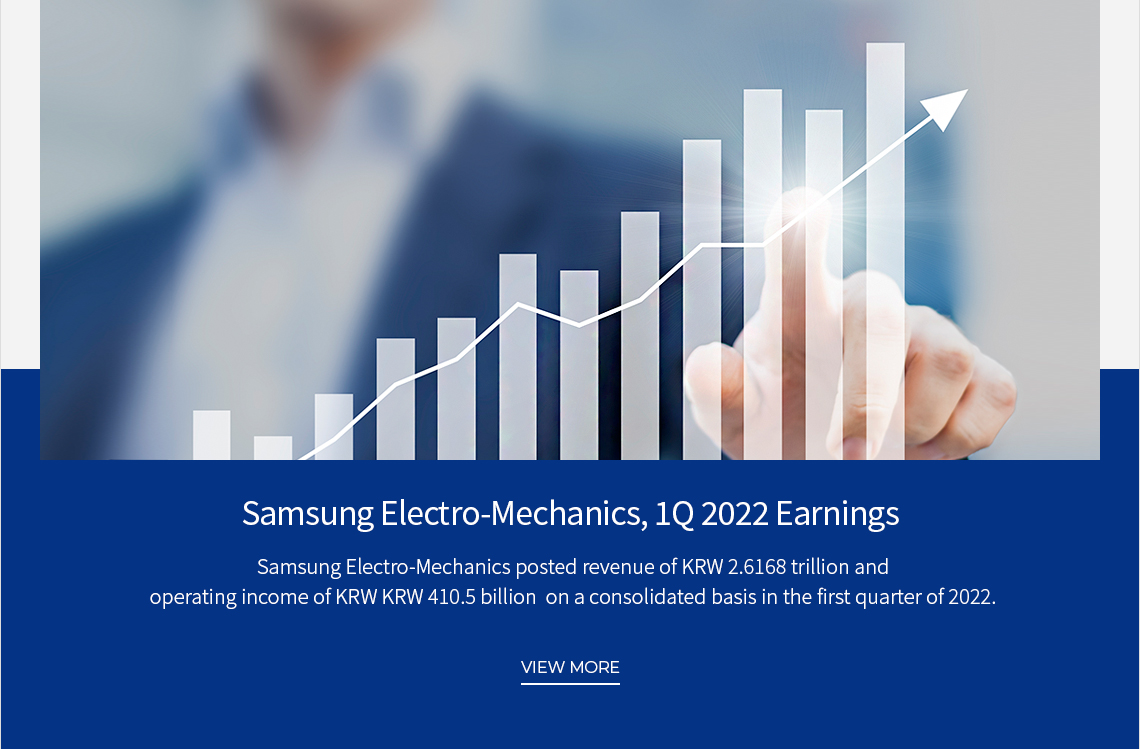 Samsung Electro-Mechanics 1Q 2022 Earnings VIEW MORE