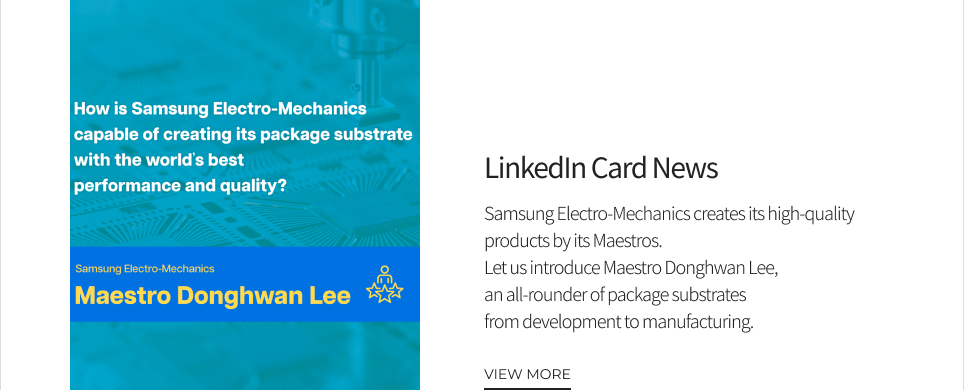 LinkedIn Card News VIEW MORE