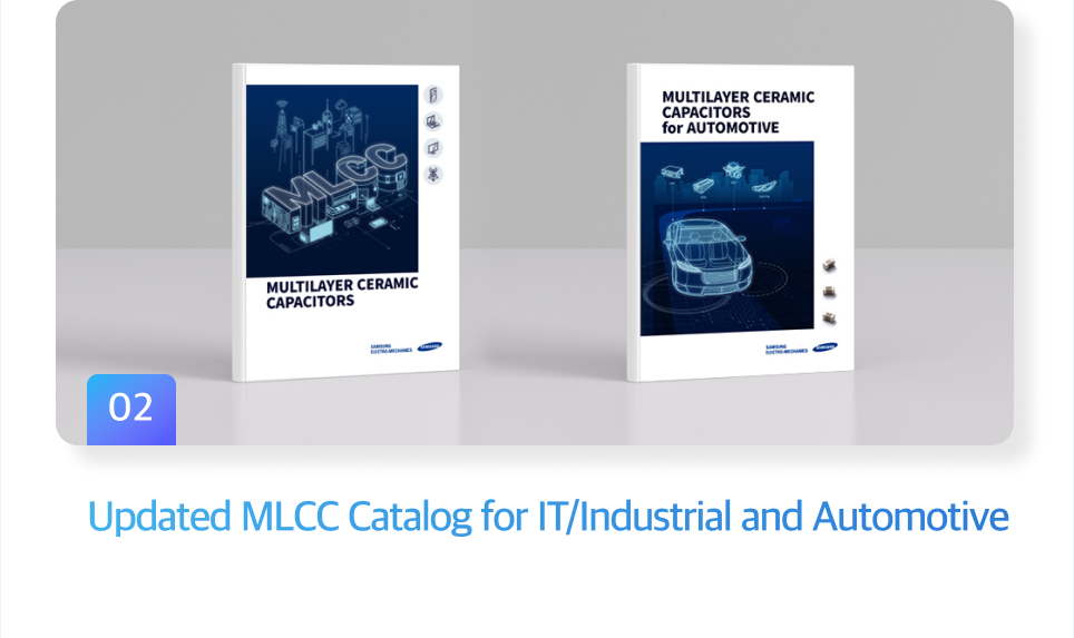 Updated MLCC catalog for IT/industrial and automotive