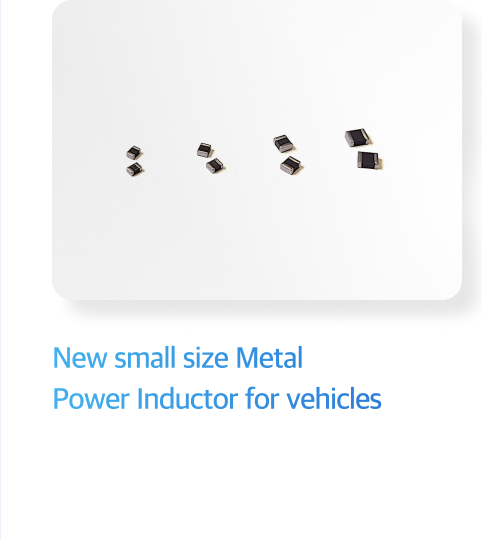 New small size Metal Power Inductor for vehicles