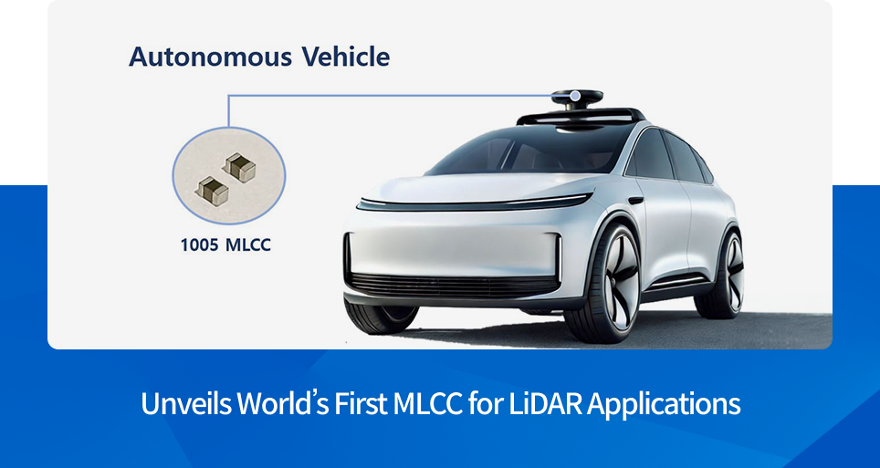 Unveils World’s First MLCC for LiDAR Applications