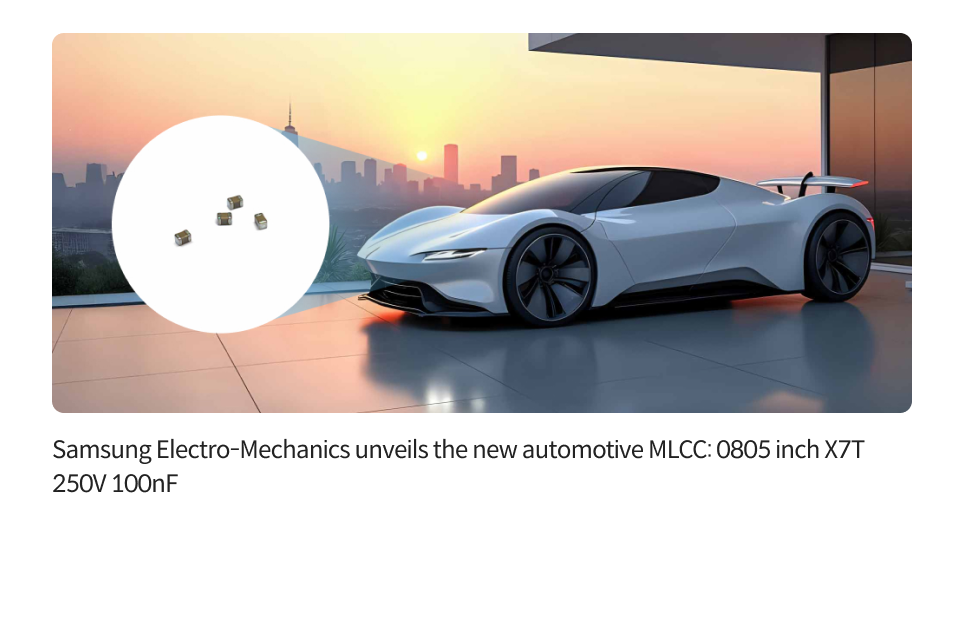 Samsung Electro-Mechanics releases the Industrial Molded Frame Capacitor (MFC)