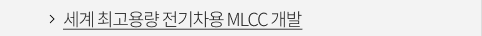 세계 최고용량 전기차용 MLCC 개발 VIEW MORE