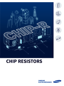 Chip Resistor 제품 카탈로그 이미지.